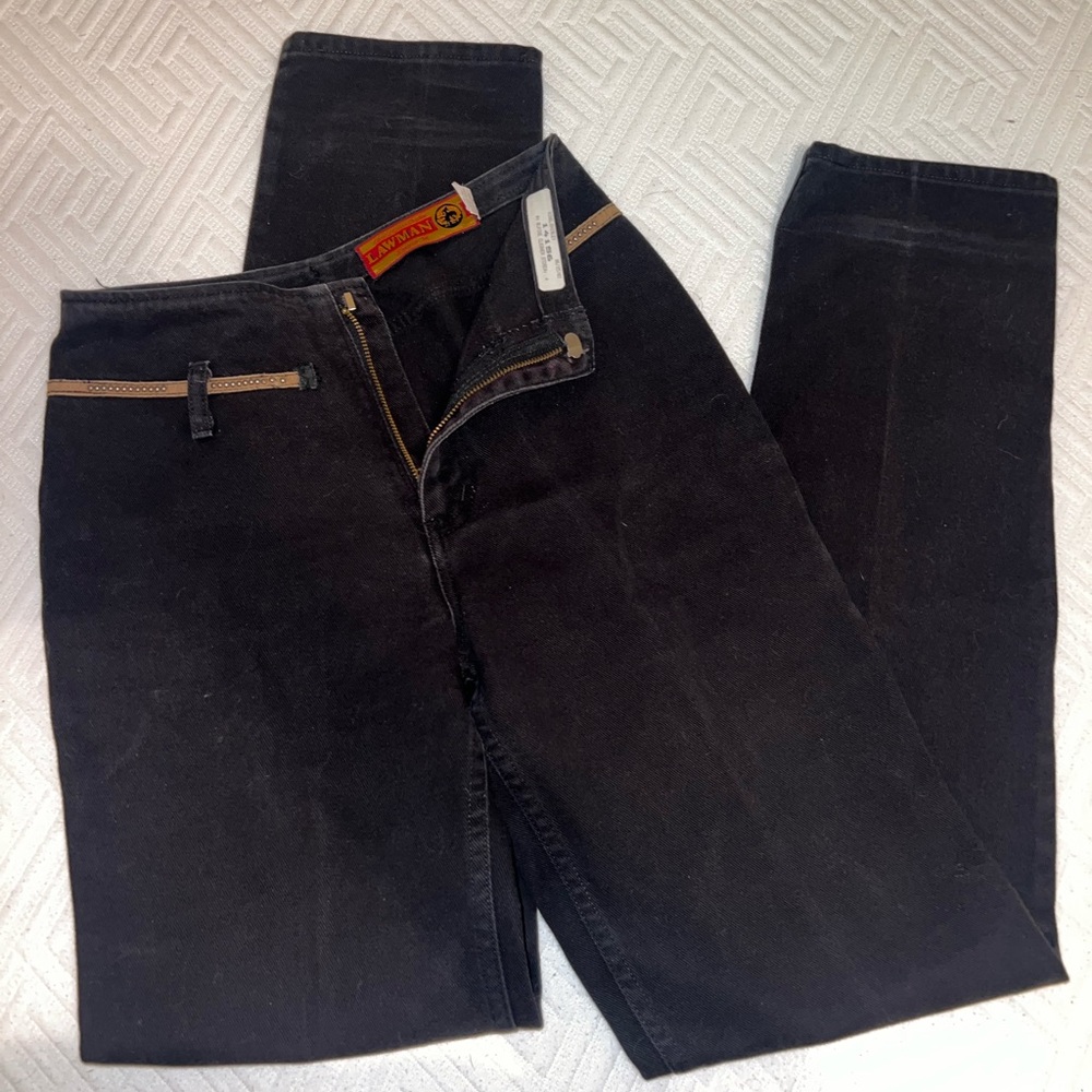 Vintage Black Lawman Jeans